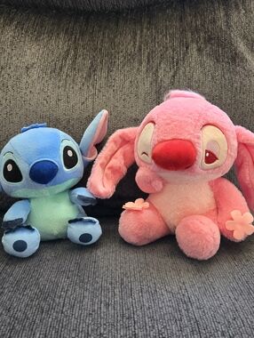 Disney Stitch Set Of 2 Plush